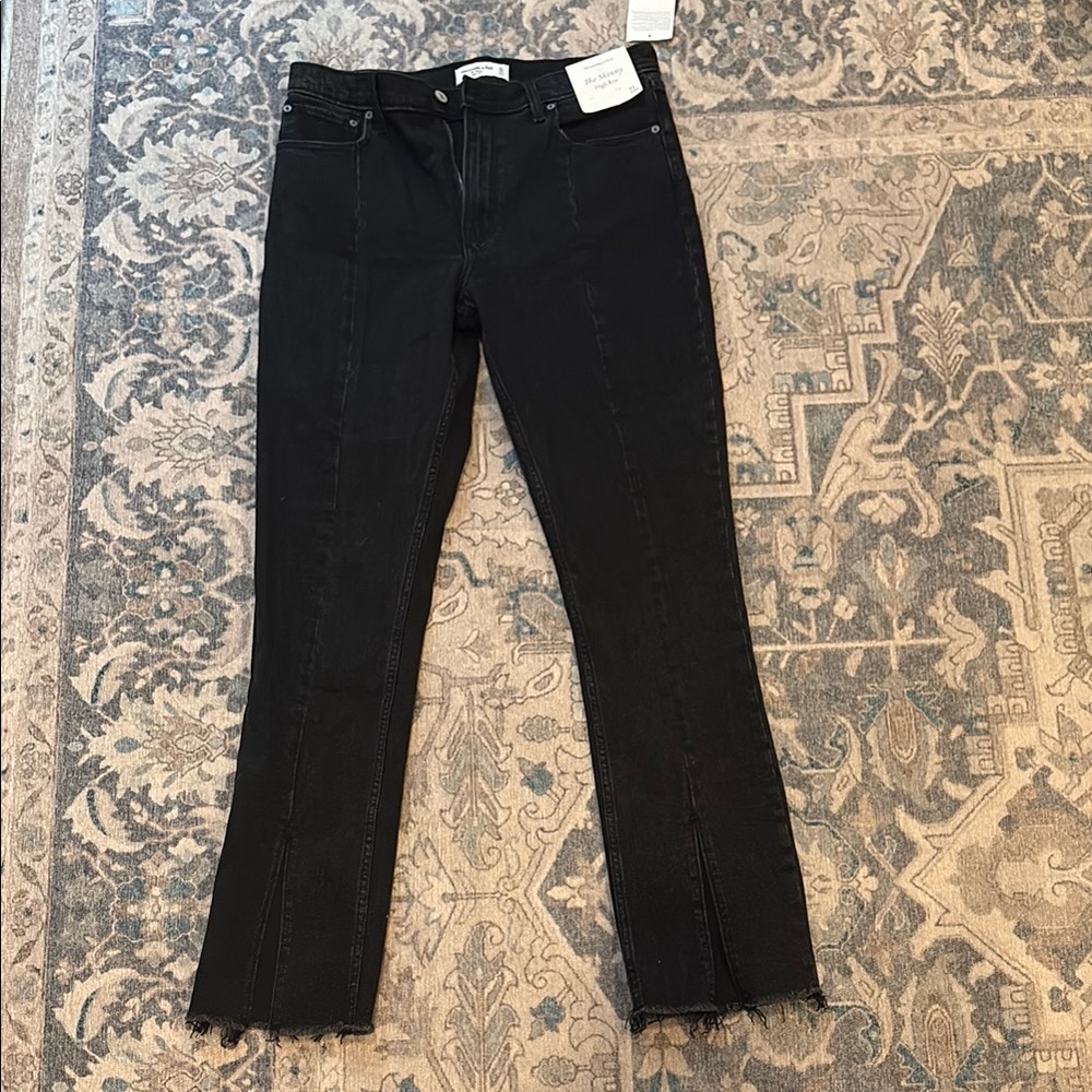 Abercrombie & Fitch Women's Black Skinny Jeans